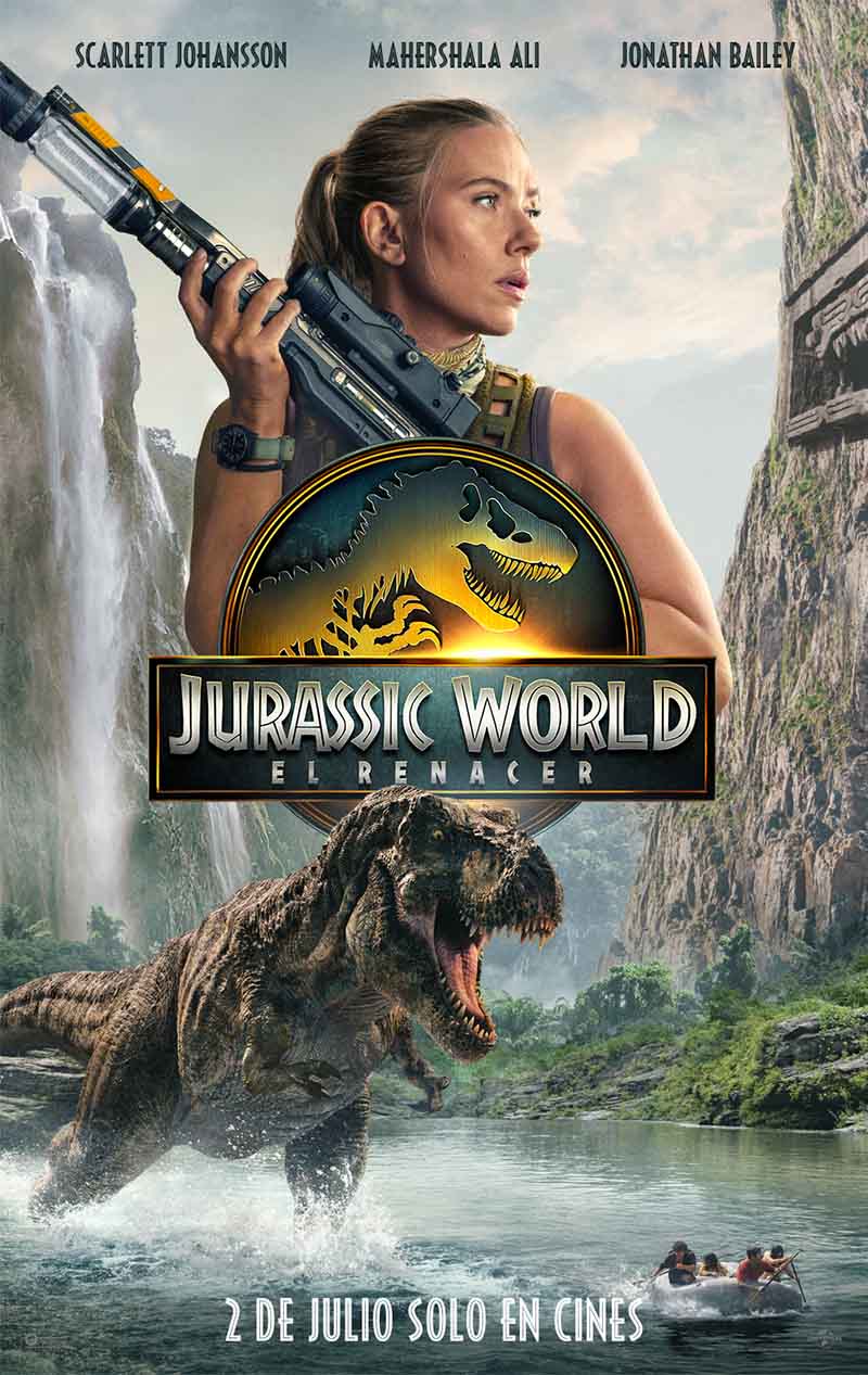 Poster JURASSIC WORLD- EL RENACER
